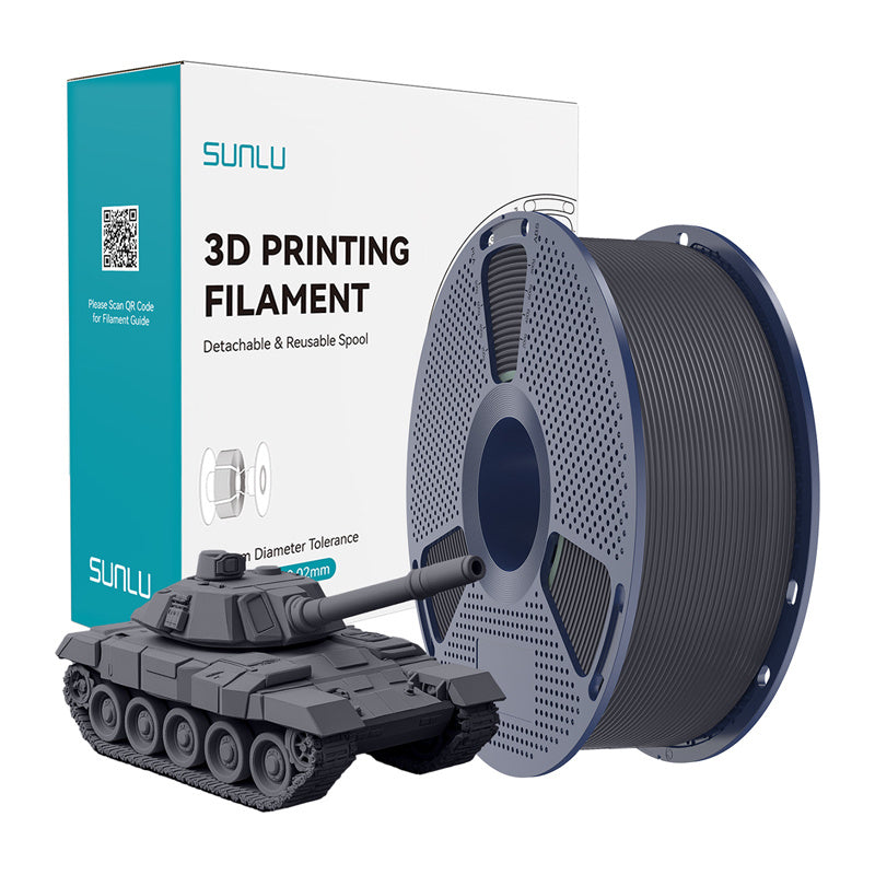 Sunlu PLA+ High-Speed Filament, Gray_0