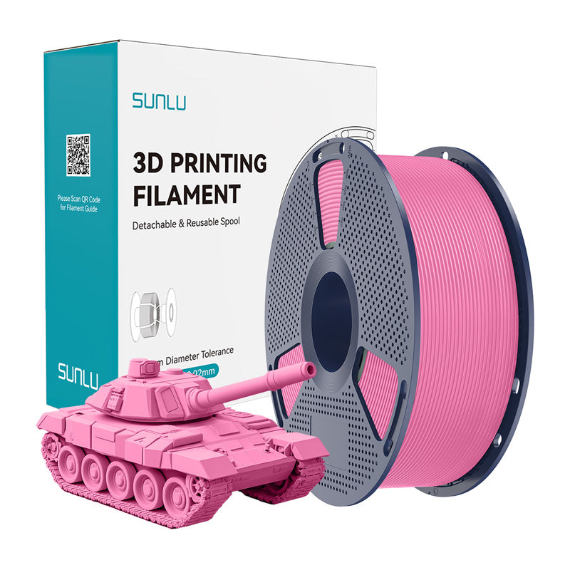 Sunlu PLA+ High-Speed Pink Filament_0