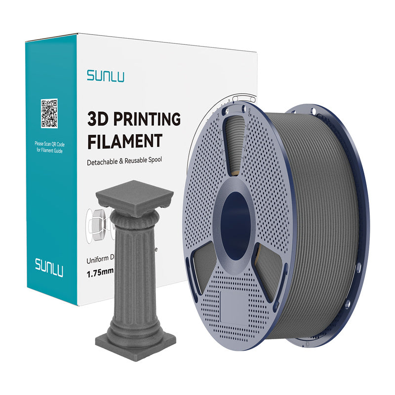 Filament Sunlu PLA High-Speed Marble Szary Beton_0