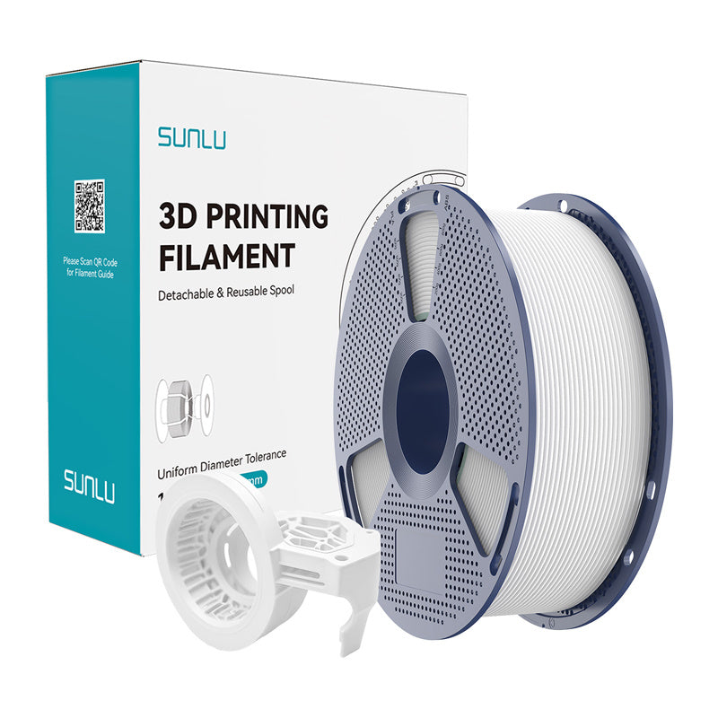 Sunlu PETG High-Speed Matte Filament (White)_0