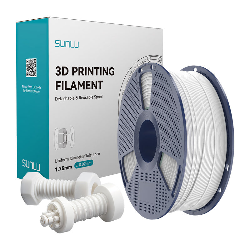 Sunlu High-Speed ABS Filament (White)_0