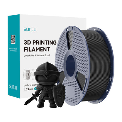 Sunlu PLA+ Filament (Black)_0