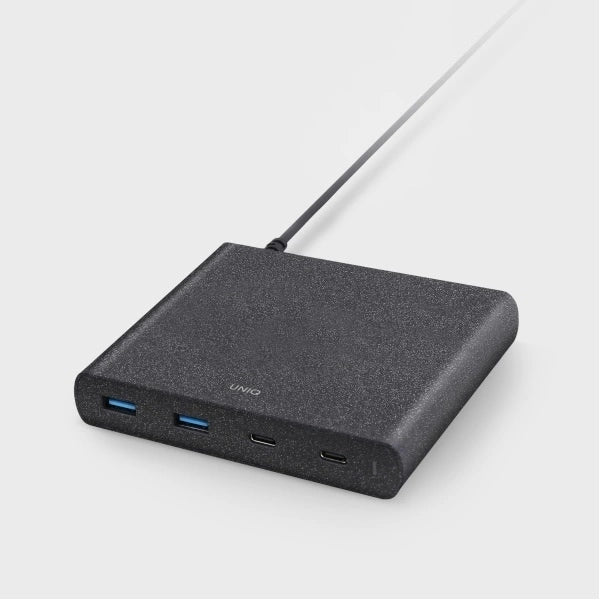 HUB Uniq Surge LITHOS Collective 90W 2xUSB-A QC 3.0 / 2xUSB-C PD 3.0 - black_0