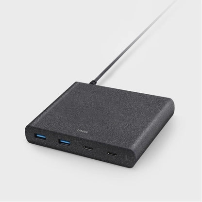HUB Uniq Surge LITHOS Collective 90W 2xUSB-A QC 3.0 / 2xUSB-C PD 3.0 - black_0