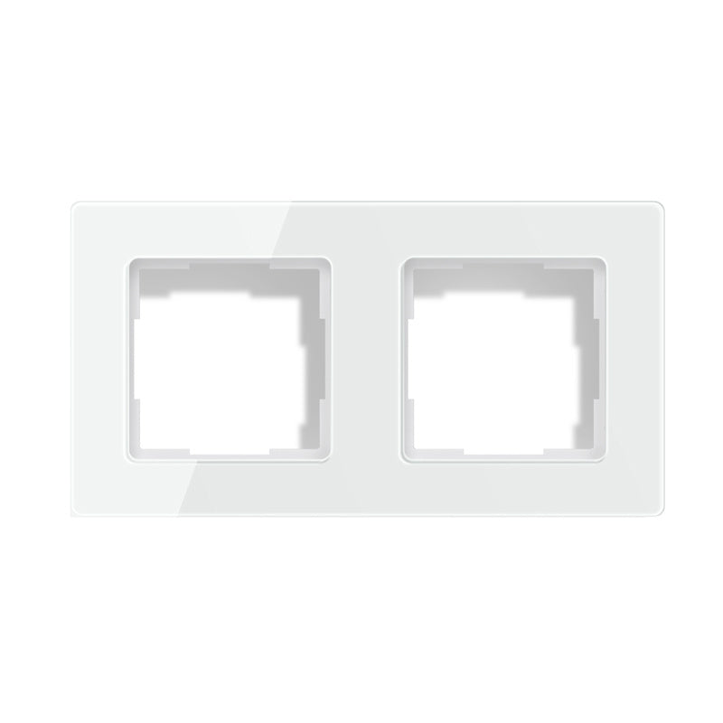 Avatto 2 Socket TS20 light switch frame (white)_0