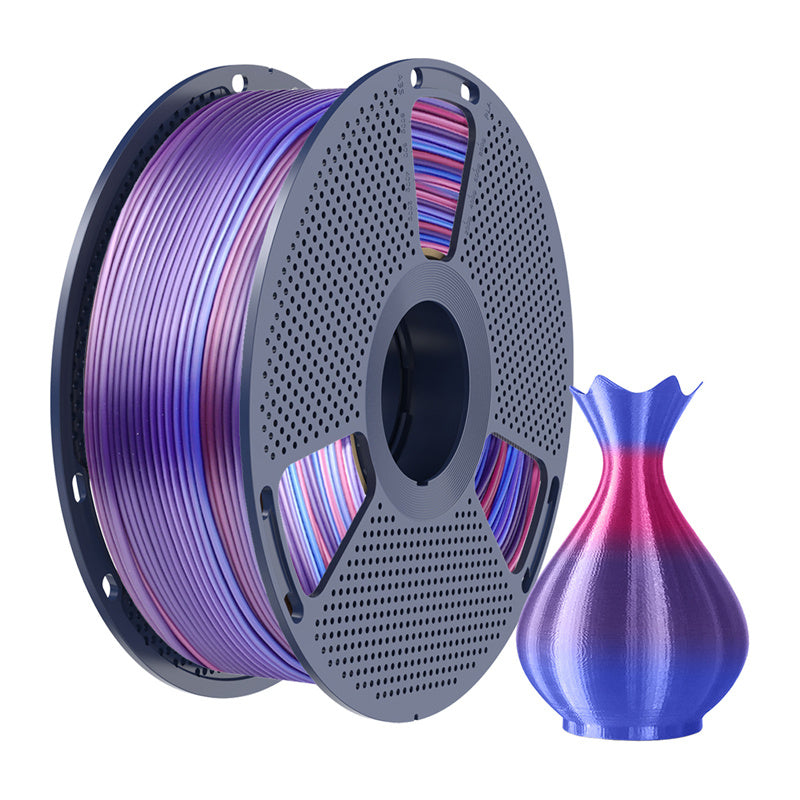 Sunlu PLA+ Silk Filament (Rainbow 02)_1