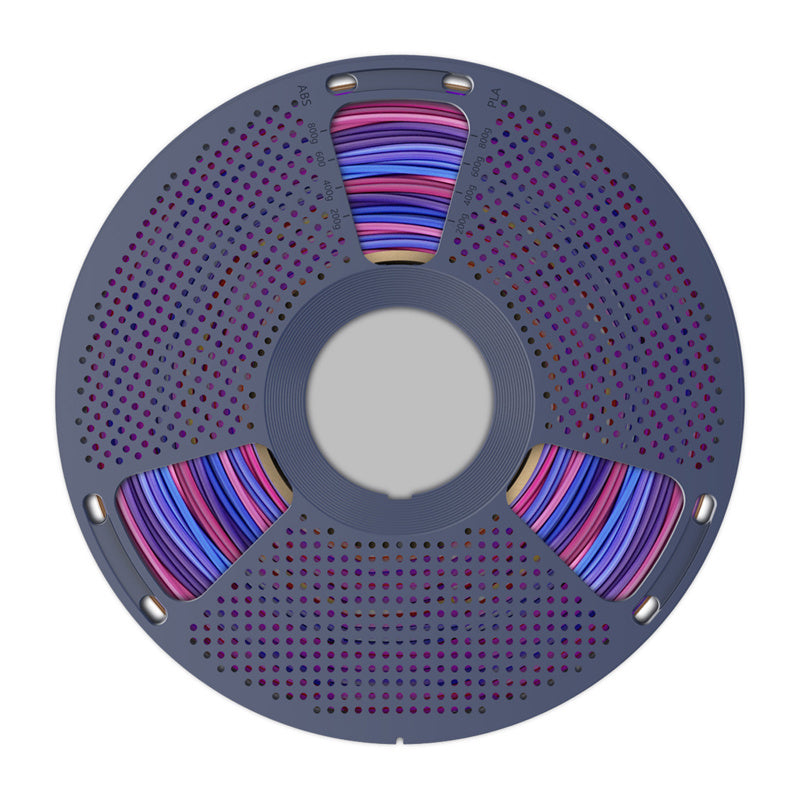 Sunlu PLA+ Silk Filament (Rainbow 02)_2