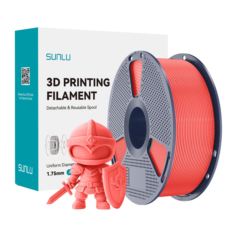 Sunlu PLA+ Filament (Cherry)_0