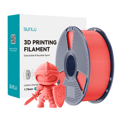 Sunlu PLA+ Filament (Cherry)_0