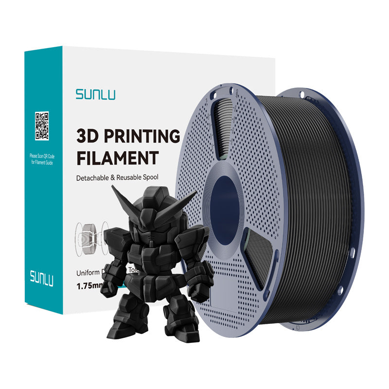 Sunlu PLA+ 2.0 Filament (Black)_0
