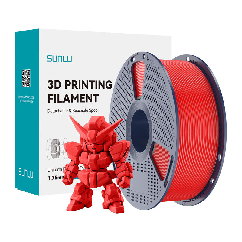 Sunlu PLA+ 2.0 Filament (Red)_0