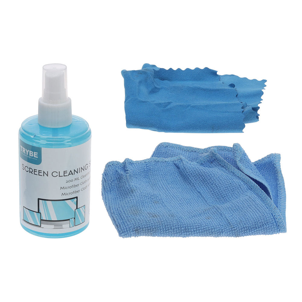 Spray para limpeza de ecrÃ£s + 2 panos, 200 ml_0