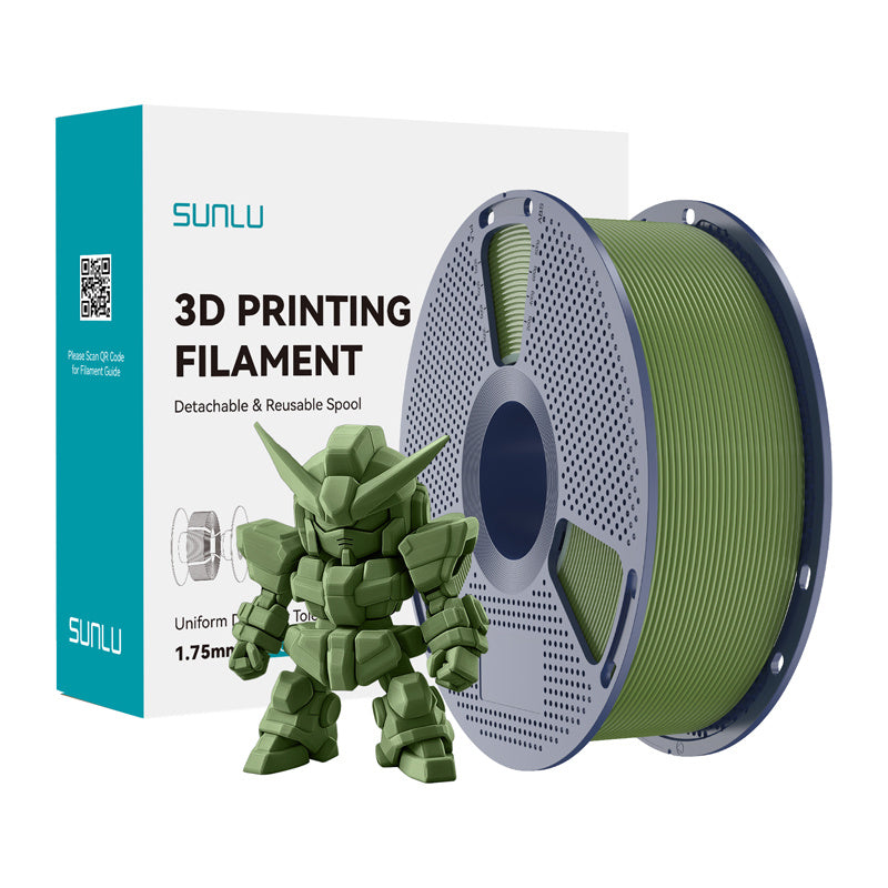 Sunlu PLA+ 2.0 Filament (Olive)_0