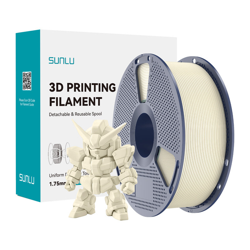 Sunlu PLA+ 2.0 Filament (Ivory)_0