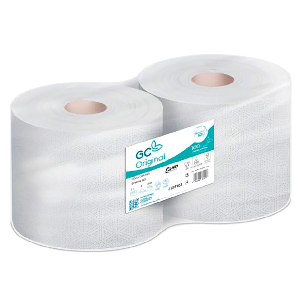 Bobina de papel industrial 450 m 2 unidades_0