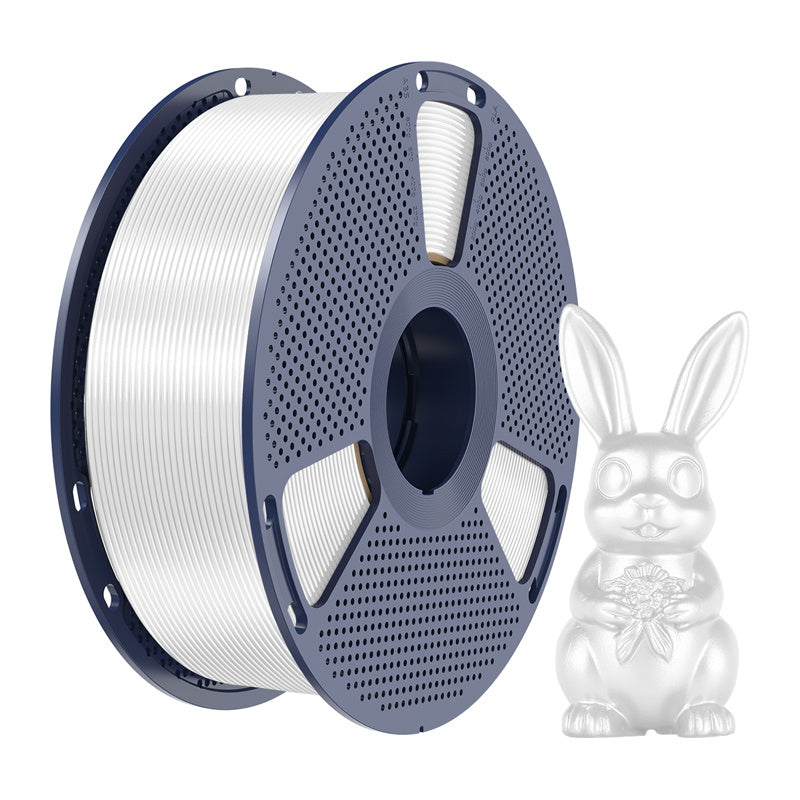 Sunlu PLA+ Silk Filament (White)_1