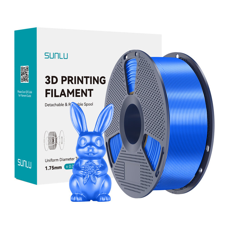 Sunlu PLA+ Silk Filament (blue)_0