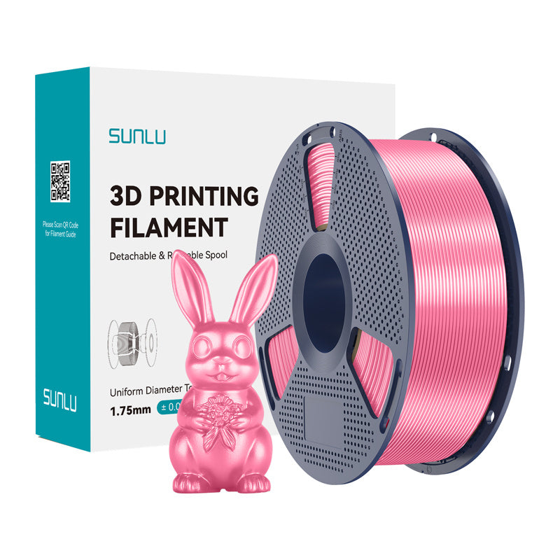 Sunlu PLA+ Silk Filament (Pink)_0