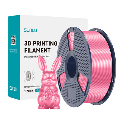 Sunlu PLA+ Silk Filament (Pink)_0