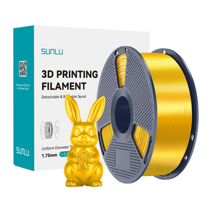 Sunlu PLA+ Silk Filament (Gold)_0
