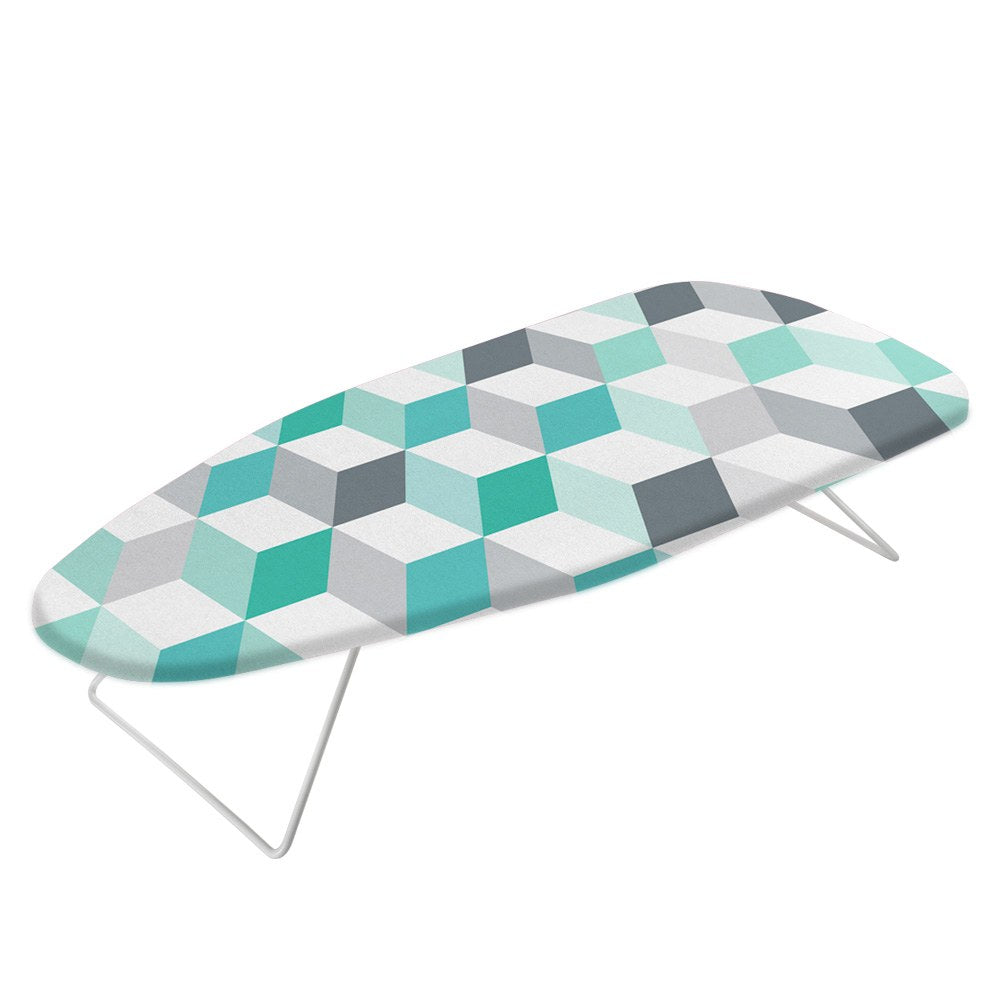 TÃ¡bua de engomar de mesa, alcor, modelo cubos, 34 x 75 cm_0
