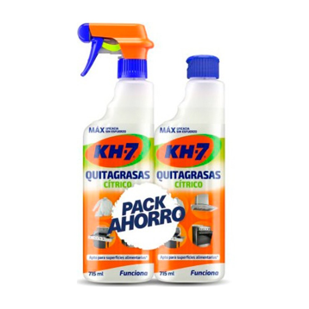Desengordurante cÃ­trico kh-7, pacote econÃ´mico com 715 ml + 715 ml_0