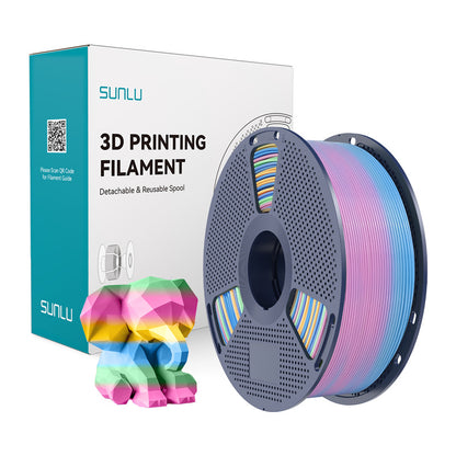 Sunlu PLA Filament (Rainbow) 04_0