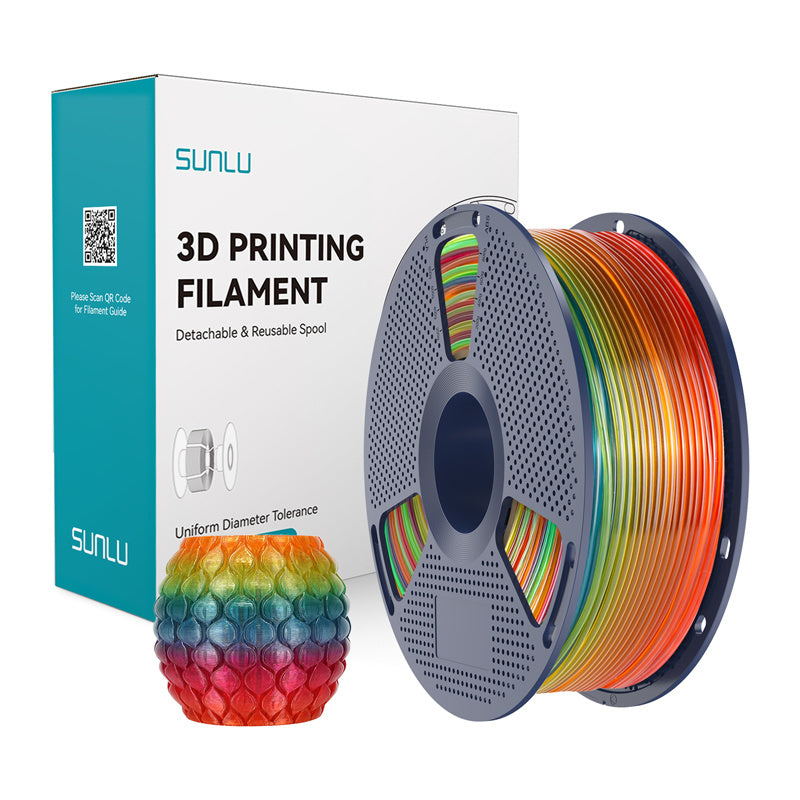 Sunlu PLA Transparent (Rainbow) 01 Filament_0