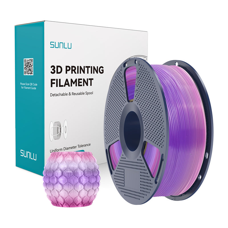 Sunlu PLA Transparent (Rainbow) 03 Filament_0