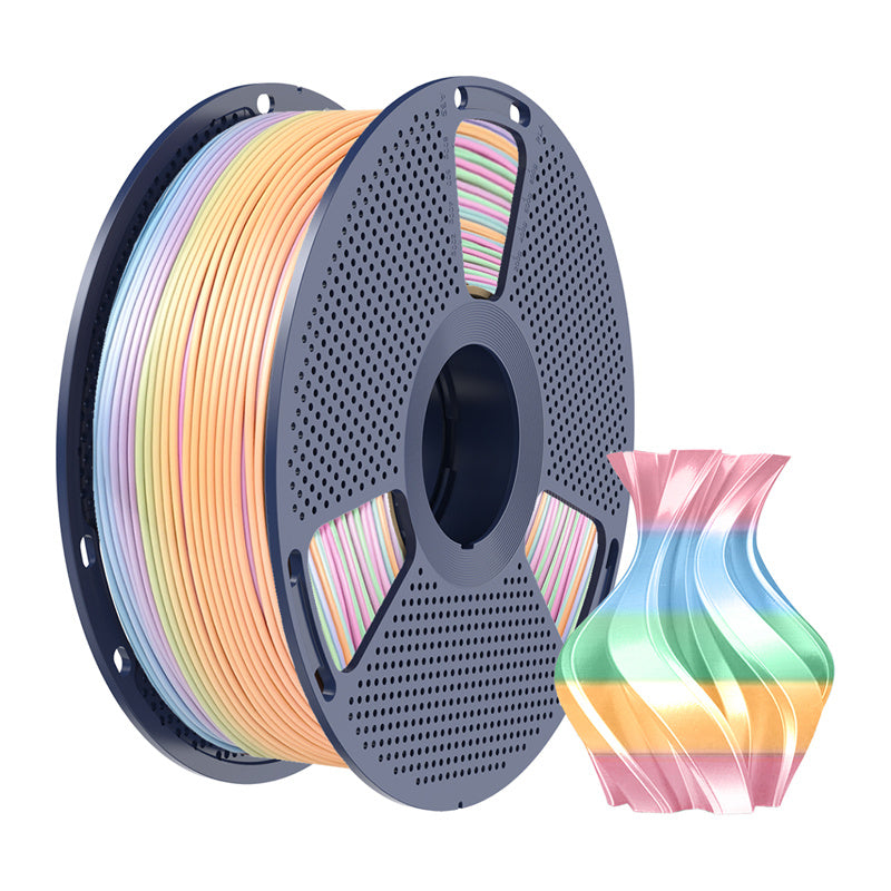 Sunlu PLA+ Silk Filament (Rainbow) 04_1