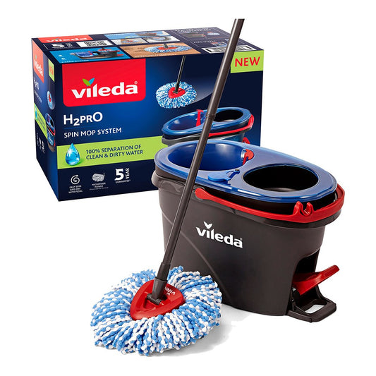 H2PrO Spin Mop Set VILEDA / Preto / 178333_0