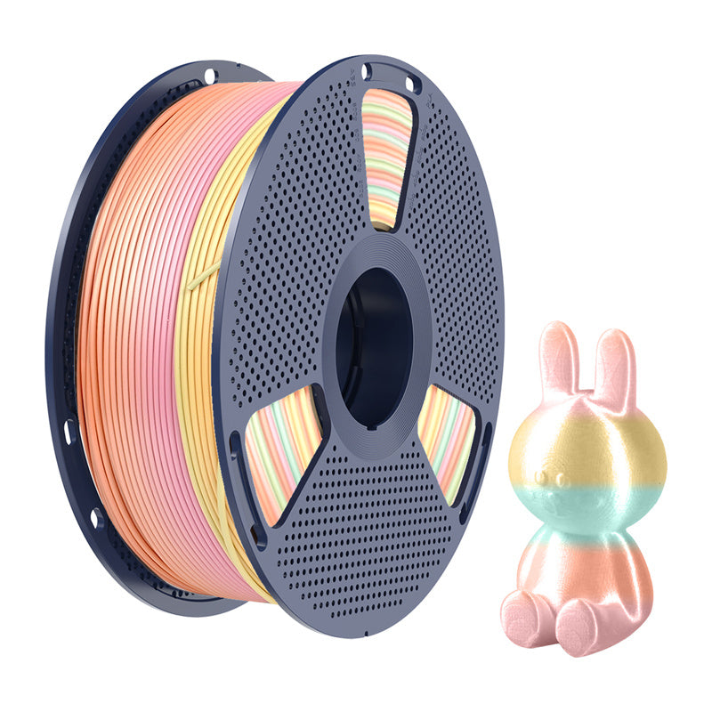 Sunlu PLA+ Silk Filament (Rainbow) 05_1