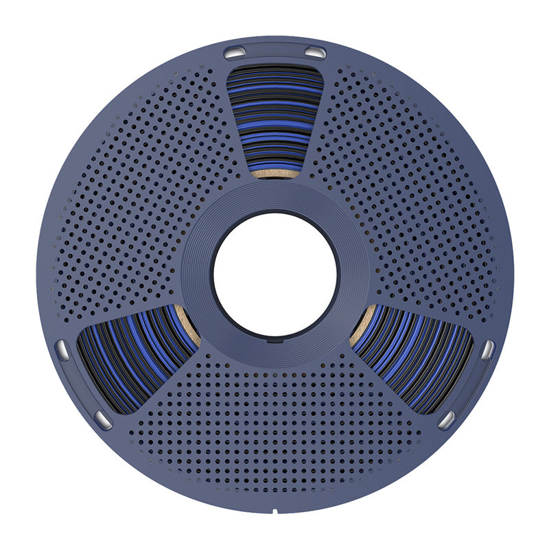Sunlu PLA+ Silk Dual Color Filament (Black and Blue)_2