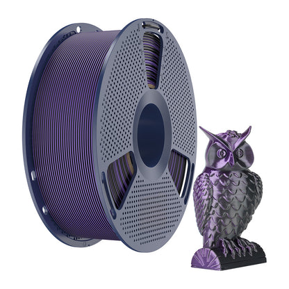 Sunlu PLA+ Silk Dual Color Filament (Black and Purple)_1