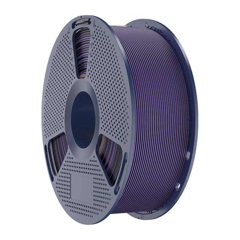 Sunlu PLA+ Silk Dual Color Filament (Black and Purple)_3