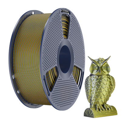 Sunlu PLA+ Silk Dual Color Filament (Black and Gold)_1