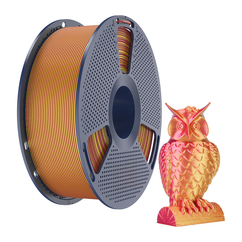 Sunlu PLA+ Silk Dual Color Filament (Red and Gold)_1