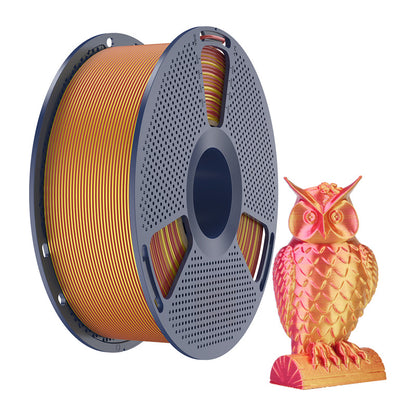 Sunlu PLA+ Silk Dual Color Filament (Red and Gold)_1