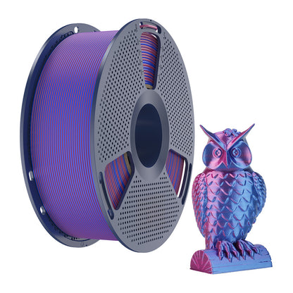 Sunlu PLA+ Silk Dual Color Filament (Red and Blue)_1