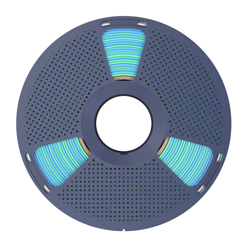 Sunlu PLA+ Silk Dual Color Filament (blue-green)_2