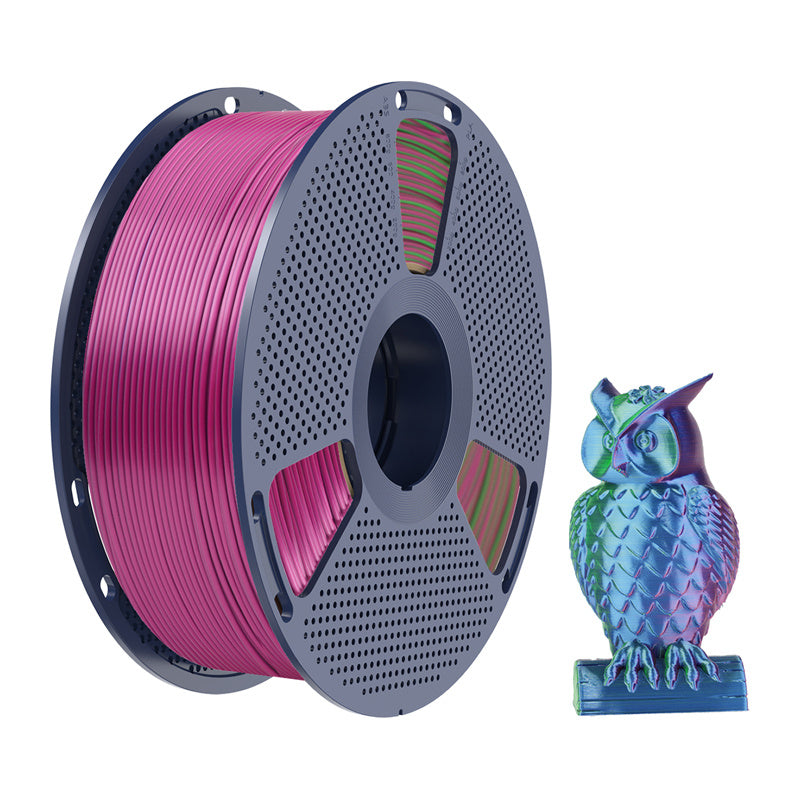 Sunlu PLA+ Silk Tri-Color Filament (blue-green-purple)_1
