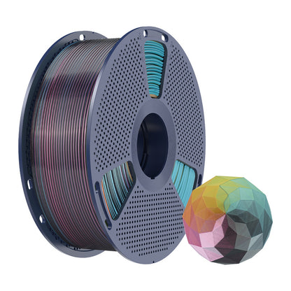 Sunlu PLA+ Silk Forth-Color Filament (red-yellow-green-black)_1