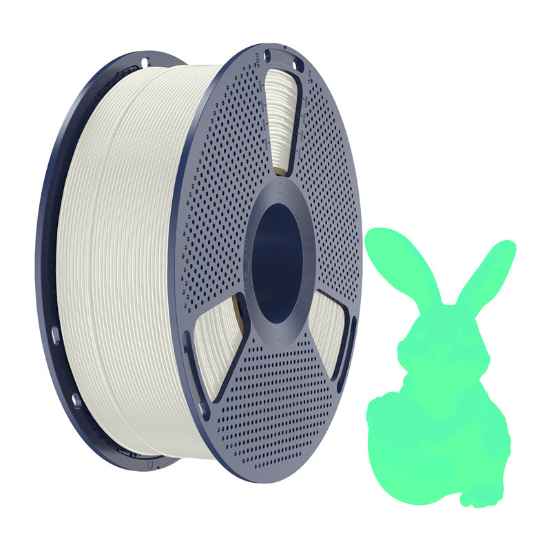 Sunlu PLA Glow-in-the-Dark Filament (White and Green)_1
