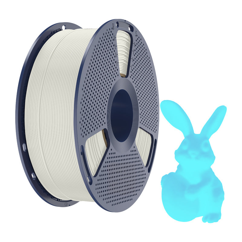 Sunlu PLA Glow-in-the-Dark Filament (White and Blue)_1