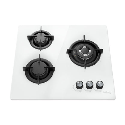 ISEASY MGBG-603 gas hob, 3 burners (white)_2