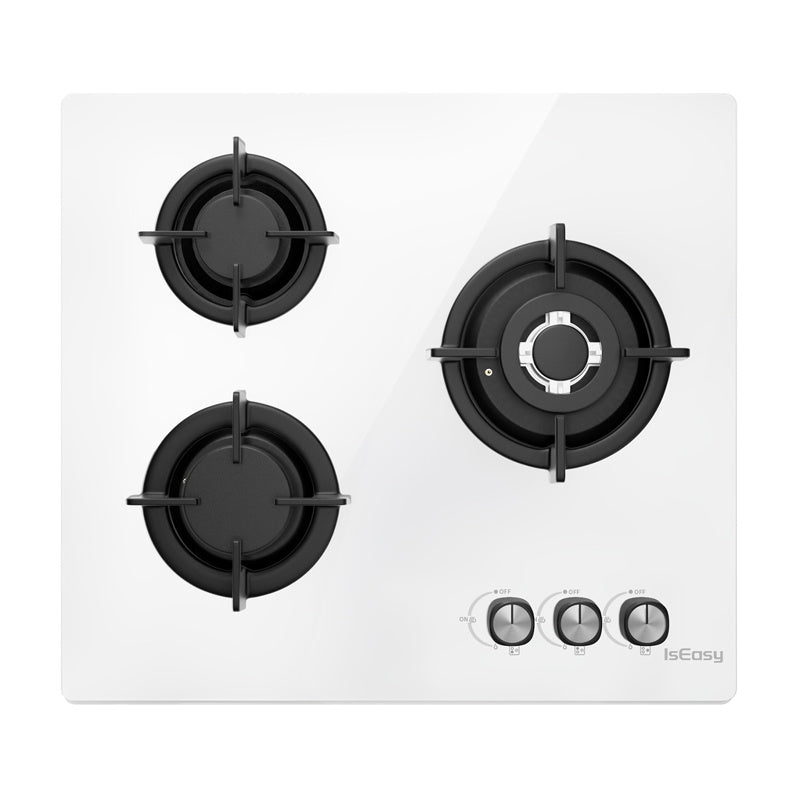 ISEASY MGBG-603 gas hob, 3 burners (white)_0
