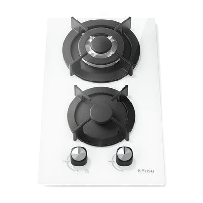 ISEASY MGBG-312A gas hob, 2 burners (white)_0