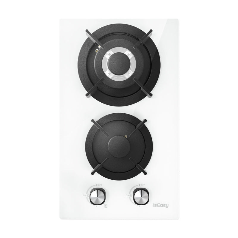 ISEASY MGBG-312A gas hob, 2 burners (white)_1