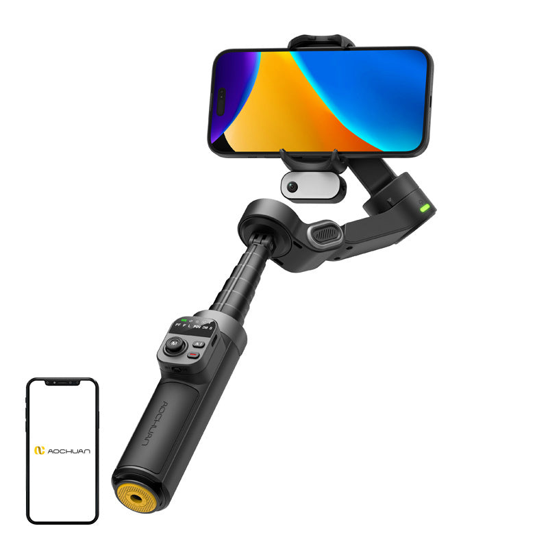 AOCHUAN X3 Gimbal with AI Sensor (Black)_0