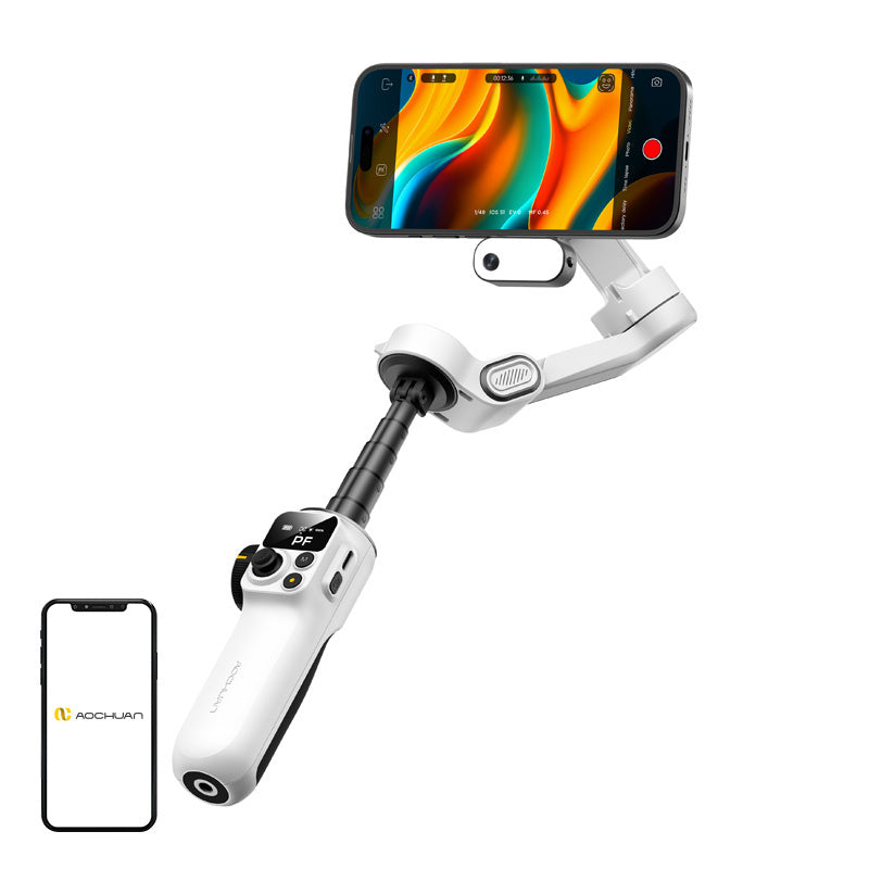 AOCHUAN P2 Gimbal with AI Sensor (White)_0